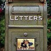 Vintage Us Mailbox Ii Art Print