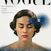 Vogue Cover Featuring Joan Petit Art Print