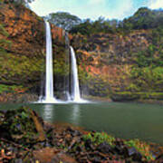 Wailua Falls Art Print