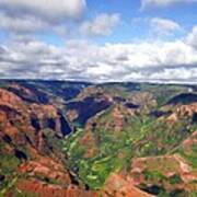 Waimea Canyon Art Print