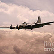 Warbirds - B17 Flying Fortress Art Print