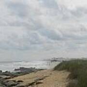 Washington Oaks Beach Art Print