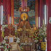 Wat Chedi Liem Phra Wihan Buddha Image Dthcm0827 Art Print