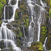 Waterfall On Isle Of Skye Scotland Art Print