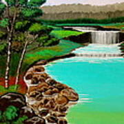 Waterfalls Art Print