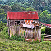 Weathered Barn Art Print