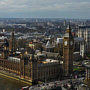 Westminster And Big Ben London Art Print