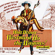 Westward Ho, The Wagons Us Lobbycard Art Print