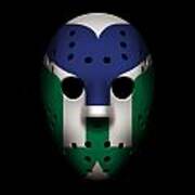 Sharks Goalie Mask Photograph by Joe Hamilton - Pixels