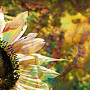 Whimsical Sunflower Art Print