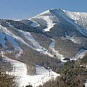 Whiteface Ski Mountain In Upstate New York Near Lake Placid Art Print