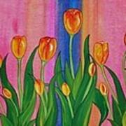 Wild Tulips Art Print