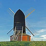 Windmill At Brill Art Print
