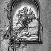Window On The Crypt Art Print
