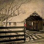 Winter In Fairview Tennessee Art Print