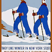 Winter In New York State Art Print