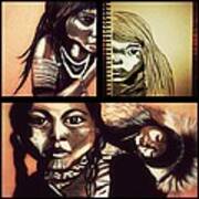 Historical Native Series Called Idle No More Art Print