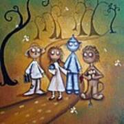 Wizard Of Oz Art - Yellow Brick Road Art Print