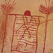 Woman Holding Yuccas Art Print