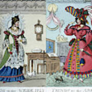 Women's Fashion, 1827 Art Print