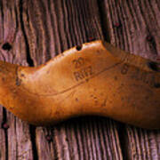 Wooden Shoe Form Art Print