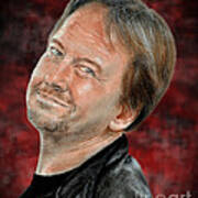 Wrestling Legend Roddy Piper Altered Version Art Print