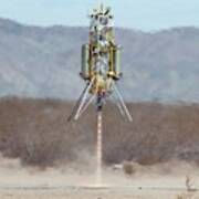 Xombie Rocket Craft Test Flight Art Print