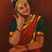 Yasodha Mother Of Krishna Art Print