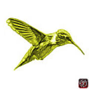 Yellow Hummingbird - 2054 F S Art Print
