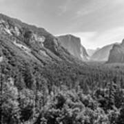 Yosemite Tunnel View Art Print