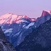 Yosemite Valley Panorama Art Print