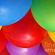 Balloons Background #1 Art Print