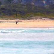 Beach Surfer #forster #australia #igaustralia #1 Art Print
