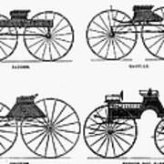 1860 Photograph - Carriage Types, C1860 by Granger