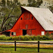 Red Barn #2 Art Print