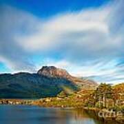 Slioch Across The Waters Of Loch Maree #1 Art Print