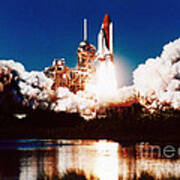 Space Shuttle Launch #7 Art Print