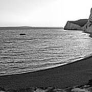 Sundown At Durdle Door #1 Art Print