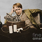 Thomas Edison, American Inventor #1 Art Print