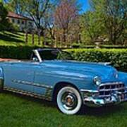 1949 Cadillac Series 62 Convertible Art Print