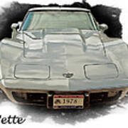 1978 Corvette Art Print