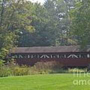 Covered Bridge #2 Art Print