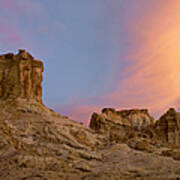 Sandstone Formations In Kaiparowits #2 Art Print