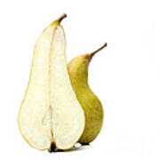Two Pears #2 Art Print