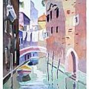 Venice Canal Art Print