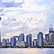 Toronto Skyline 5 Art Print