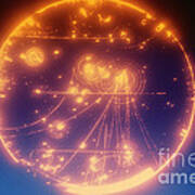 Proton-photon Collision #3 Art Print