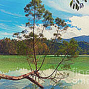 Telaga Warna Lake #3 Art Print