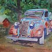 '38 Chevy #38 Art Print