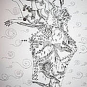 Kiganda Dance - Uganda #4 Art Print